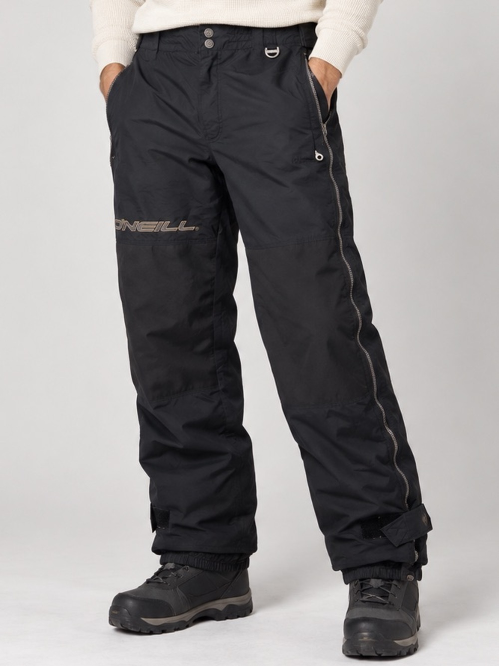 Y2K O’Neill Ski Snowboard Black Snow Pants | Retro Snowboard Gorpcore | Size L